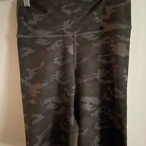 Fabletics Grey Camo biker shorts
